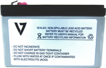 Image of V7 RBC17-V7-1E - USV-Akku (gleichwertig mit: APC RBC17) - 1 x Batterie - Bleisäure - 9 Ah - für P/N: BE850G2, BE850G2-CP, BE850G2-FR, BE850G2-IT, BE850G2-SP, BE850G2-UK, BVN900M1