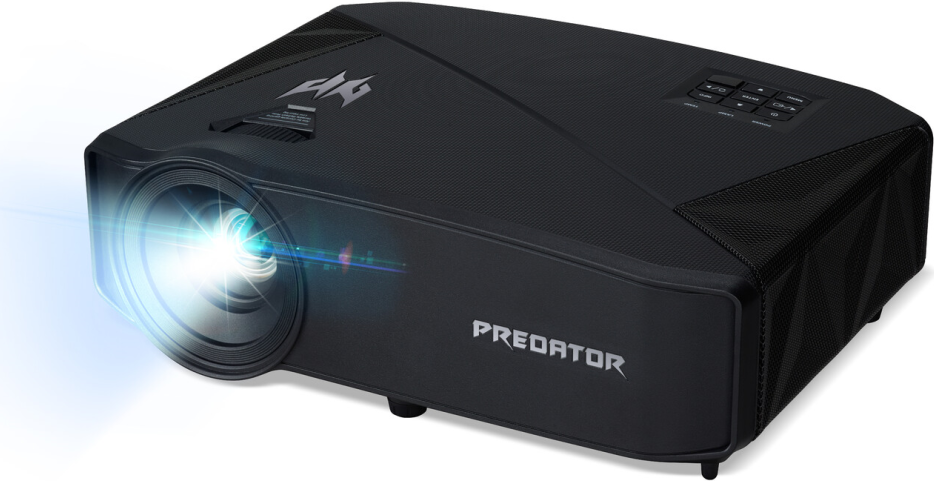 Image of Acer Predator GD711 - DLP-Projektor - LED - 3D - 1450 ANSI Lumen (4.000 LED Lumen) - 3840 x 2160 - 16:9 - 4K - 802.11a/b/g/n/ac wireless / Bluetooth 4.2 / Miracast