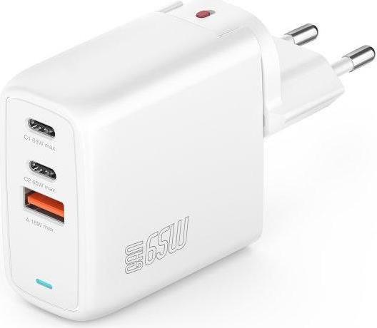 Image of 4smarts Ladegerät GaN Flex 65W 2 USB-C+1 USB-A weiß (544065)