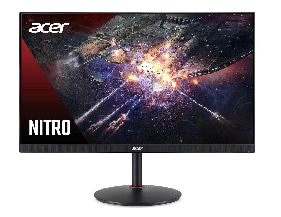 Image of Acer Nitro (XV272UV3bmiiprx) 27 QHD Gaming Monitor 68,6 cm (27,0 Zoll), 180Hz DP/144Hz HDMI, 350nits, 1ms/0.5ms (GTG), 2x HDMI, 1x DP, Audio Out [Energieklasse F] (UM.HX2EE.307)