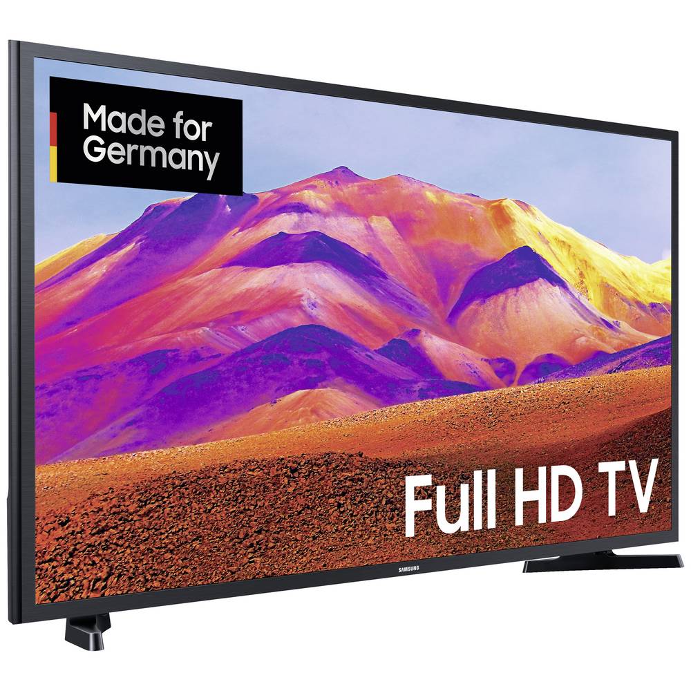 Image of Samsung Full HD T5379CD LED-TV 80 cm 81,30cm (32) DVB-C, DVB-S2, DVB-T2, CI+, Full HD, Smart TV, WLAN Nachtschwarz [Energieklasse F] (GU32T5379CDXZG)