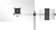 Image of DURABLE - Befestigungskit - einstellbarer Arm - für Monitor / Tablet - Aluminium, hochwertiger Kunststoff - Silber - Bildschirmgröße: 53,3-68,6 cm (monitor) / 17,8-33 cm (tablet) (21 - 68,60cm (27) (Monitor) / 17,80cm (7) - 33,00cm (13) (Tablet)) - Klemmm