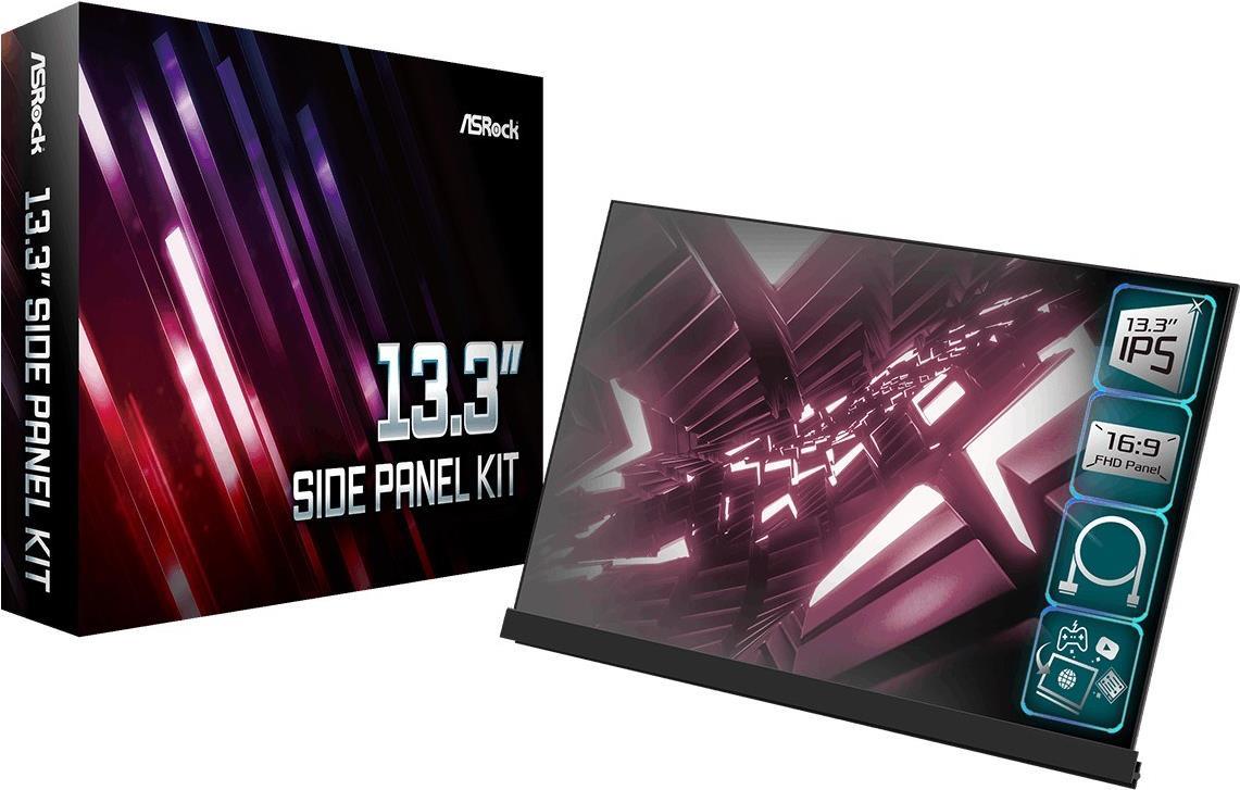 Image of Asrock 33,00cm (13)3(33,8cm) Side Panel Kit retail (90-MCA100-00UARF)