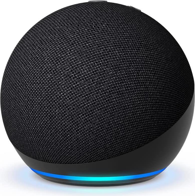 Image of Amazon.com Amazon Echo Dot (5th Generation) - kabellos - App-gesteuert - Anthrazit (B09B8X9RGM)