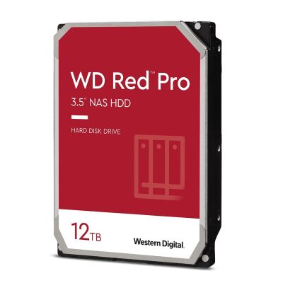 Image of Western Digital WD Red Pro 12TB 3.5 Zoll SATA 6Gb/s - interne NAS Festplatte (CMR)