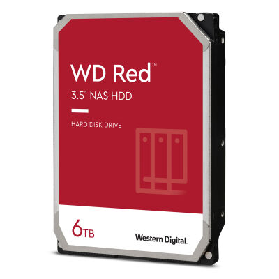 Image of Western Digital WD Red 6TB 256MB 3.5 Zoll SATA 6Gb/s - interne NAS Festplatte (SMR)
