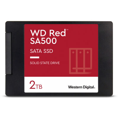 Image of WD Red SA500 SATA SSD 2TB 2.5 Zoll SATA 6Gbit/s - interne Solid-State-Drive