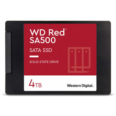 Image of WD Red SA500 SATA SSD 4TB 2.5 Zoll SATA 6Gbit/s - interne Solid-State-Drive
