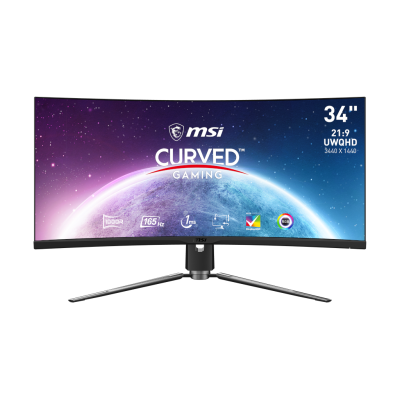 Image of MSI MPG ARTYMIS 343CQRDE Gaming Monitor - Curved, 165Hz GAMING MONITOR FÜR PS5