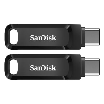 Image of SanDisk Ultra Dual Drive 64GB 2er Pack - USB-Stick, Typ-C und Typ-A 3.0