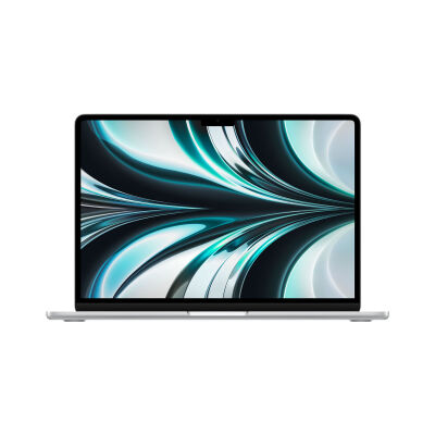 Image of Apple MacBook Air M2 MLXY3D/A Silber Apple M2 Chip mit 8-Core GPU, 8GB RAM, 256GB SSD, macOS
