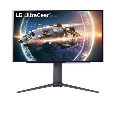 Image of LG 27GR95QE Gaming Monitor - OLED, 240 Hz, FreeSync Premium