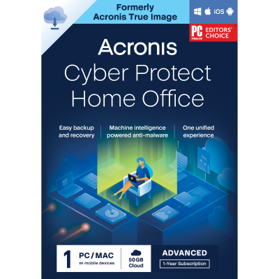 Image of Acronis Cyber Protect Home Office Advanced [1 Gerät - 1 Jahr] + 50 GB Cloud Storage