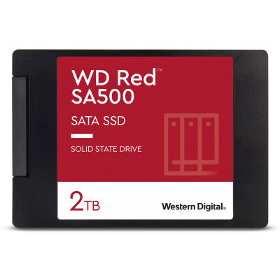 Image of WD Red SA500 SSD 2TB 2.5 Zoll SATA Interne Solid-State-Drive