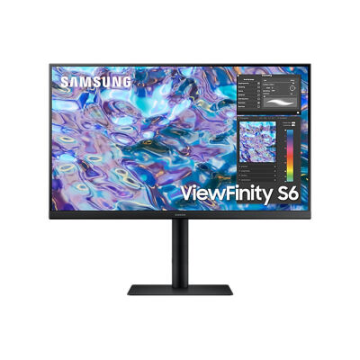 Image of Samsung ViewFinity S6 S27B610EQU Office Monitor - QHD, F B-Ware