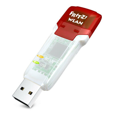 Image of AVM FRITZ!WLAN Stick AC 860 B-Ware 866 MBit/s (5GHz), 300 MBit/s (WLAN N, 2,4GHz), WPA2