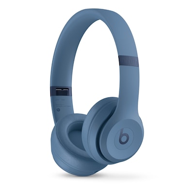 Image of Apple Beats Solo4 Wireless Headphones - On-Ear Wireless Headphones - Slate Blue