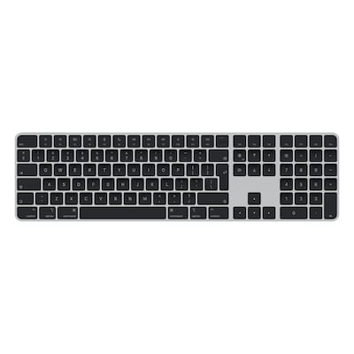 Image of Apple Magic Keyboard mit Touch ID und Ziffernblock silber/schwarz (int.)