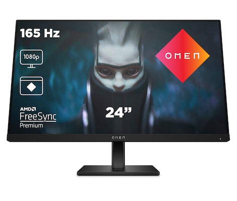 Image of HP Omen 24 Gaming Monitor - IPS, FHD, 165Hz, Höhenverstellung