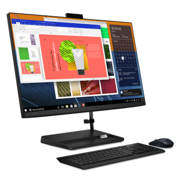 Image of Lenovo IdeaCentre AIO 3 27ALC6 F0FY - All-in-One (Komplettlösung) - mit Ständer - Ryzen 7 7730U / 2 GHz - RAM 16 GB - SSD 1 TB - Radeon Graphics - 1GbE, Bluetooth 5.2, Wi-Fi 6 - WLAN: 802.11a/b/g/n/ac/ax, Bluetooth 5.2 - Win 11 Home - Monitor: LED 68.6 cm