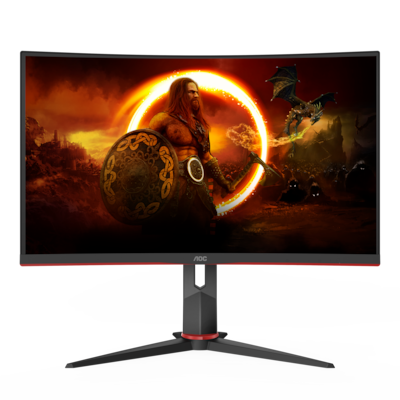 Image of AOC CQ27G2S/BK Gaming Monitor - VA, Curved, QHD, 165 Hz