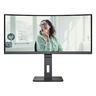 Image of AOC CU34P3CV Office Monitor - WQHD, Höhenverstellung, USB-C