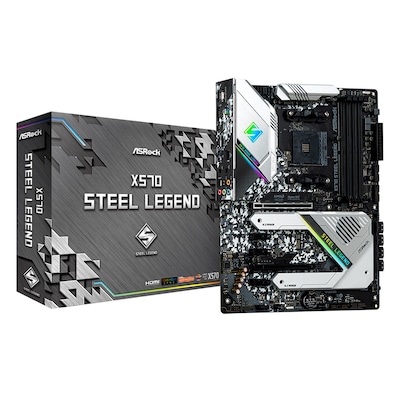 Image of ASRock X570 Steel Legend Mainboard Sockel AM4