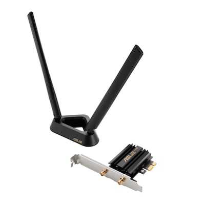 Image of ASUS PCE-AXE59BT WiFi 6E PCI-E Adapter AXE5400 Tri-Band, Bluetooth 5.2, PCI-Express x1