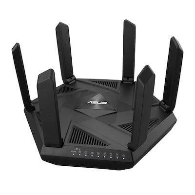 Image of ASUS RT-AXE7800 WLAN Router WiFi 6E (802.11ax), Tri-Band, bis zu 7.800 Mbit/s, 1x 2.5 GbE LAN/WAN, 1x GbE LAN/WAN, 3x GbE LAN