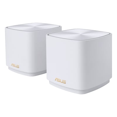 Image of ASUS ZenWiFi XD5 WiFi 6 Mesh Router 2er-Pack Weiß AX3000 Dual-Band, 2x Gigabit LAN, AiMesh