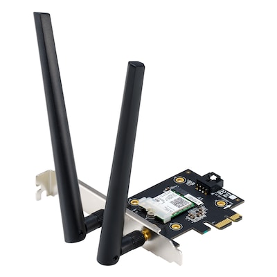 Image of ASUS AX3000 PCIe WLAN-Karte (PCE-AX3000 BT5.0) [Wi-Fi 6 Adapter, Dual Band, 802.11ax, MU-MIMO]