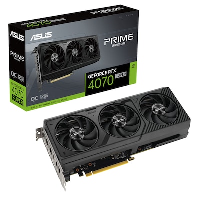 Image of ASUS Prime GeForce RTX 4070 SUPER OC Grafikkarte - 12GB GDDR6X