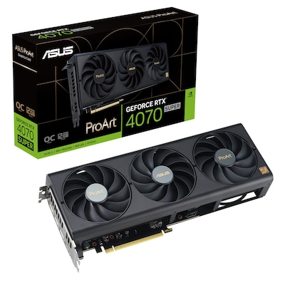 Image of ASUS ProArt GeForce RTX 4070 SUPER OC Grafikkarte - 12GB GDDR6X