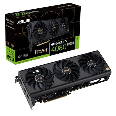 Image of ASUS ProArt GeForce RTX 4080 SUPER OC Grafikkarte - 16GB GDDR6X