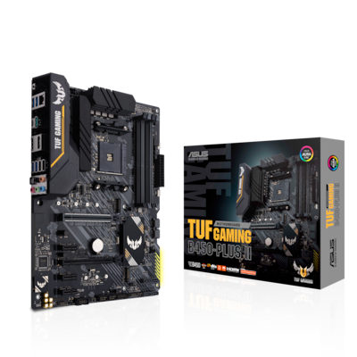 Image of ASUS TUF B450-Plus Gaming II Mainboard Sockel AM4