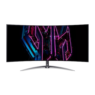 Image of Acer Predator X45 (X45bmiiphuzx) 45" UWQHD OLED Gaming Monitor 113,0 cm (44,5 Zoll), OLED, 0.03ms (GTG), 240Hz DP (Type-C)/ 100Hz HDMI, USB Hub, 2x HD