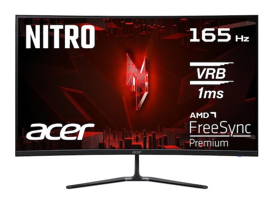 Image of Acer Nitro ED0 (ED320QRP3biipx) 31,5" Full-HD Curved Monitor 80,0 cm (31,5 Zoll), VA Panel, 165Hz DP/144Hz HDMI, 4ms (GtG), 1ms (VRB), 2x HDMI, 1x DP,