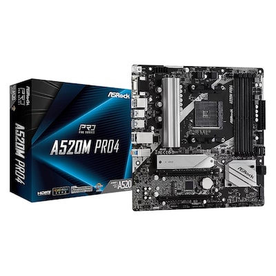 Image of ASRock A520M PRO4 Mainboard AM4 Sockel