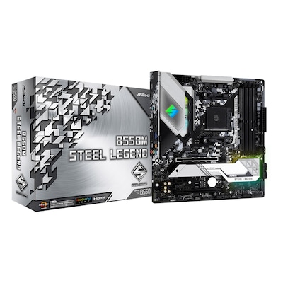 Image of ASRock B550M Steel Legend Mainboard Sockel AM4