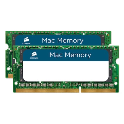 Image of Corsair Mac Memory 16GB Kit (2x8GB) DDR3L-1600 CL11 SO-DIMM Arbeitsspeicher