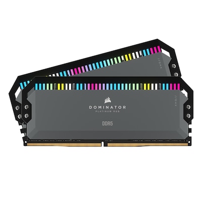 Image of Corsair Dominator Platinum RGB 64GB Kit (2x32GB) DDR5-5600 EXPO CL36 DIMM Arbeitsspeicher