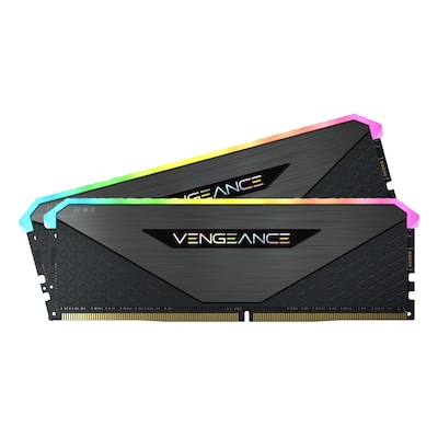 Image of Corsair Vengeance RGB RT Schwarz 64GB Kit (2x32GB) DDR4-3600 CL18 DIMM Arbeitsspeicher