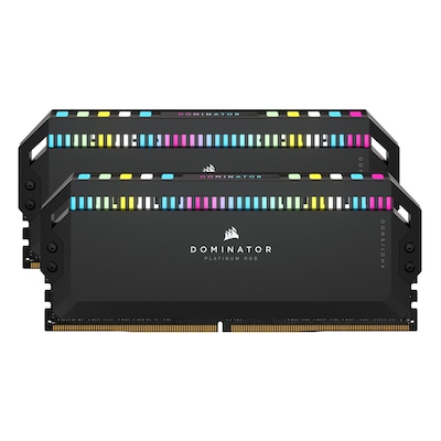 Image of Corsair Dominator Platinum RGB 32GB Kit (2x16GB) DDR5-6200 CL36 DIMM Arbeitsspeicher