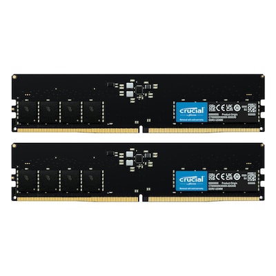 Image of Crucial 64GB Kit (2x32GB) DDR5-5600 CL46 DIMM Arbeitsspeicher