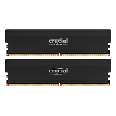 Image of Crucial Pro Overclocking 32GB Kit (2x16GB) DDR5-6000 Schwarz UDIMM Arbeitsspeicher - Unterstützt Intel XMP 3.0 und AMD EXPO