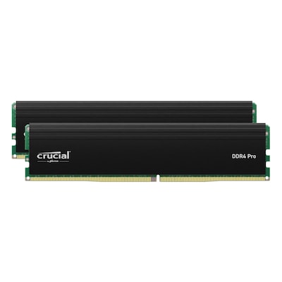 Image of Crucial Pro 64GB Kit (2x32GB) DDR4-3200 CL22 UDIMM Arbeitsspeicher