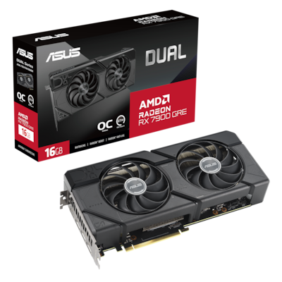 Image of ASUS Dual Radeon RX 7900 GRE OC Grafikkarte