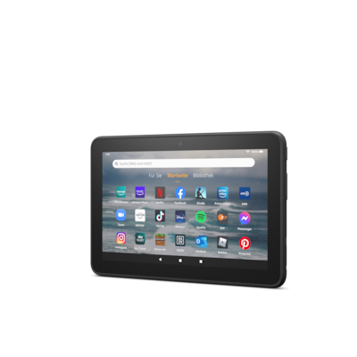 Image of Amazon Fire 7 Tablet (2022), schwarz 7-Zoll-Display, 16 GB