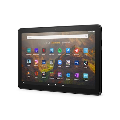 Image of Amazon Fire HD 10 Tablet (2021), schwarz 25,6cm (10,1") Full-HD Display, 32 GB Speicher - mit Werbung