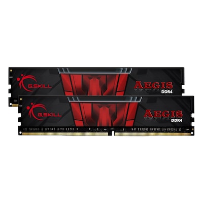 Image of G.SKILL Aegis Schwarz 32GB Kit (2x16GB) DDR4-3000 CL16 DIMM Arbeitsspeicher